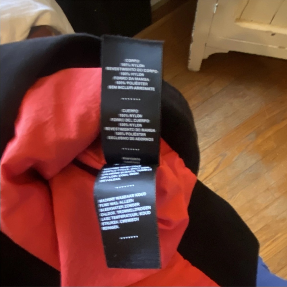 Harley-Davidson Orange Jacket with Black Logo Tag - Picture 6 of 7
